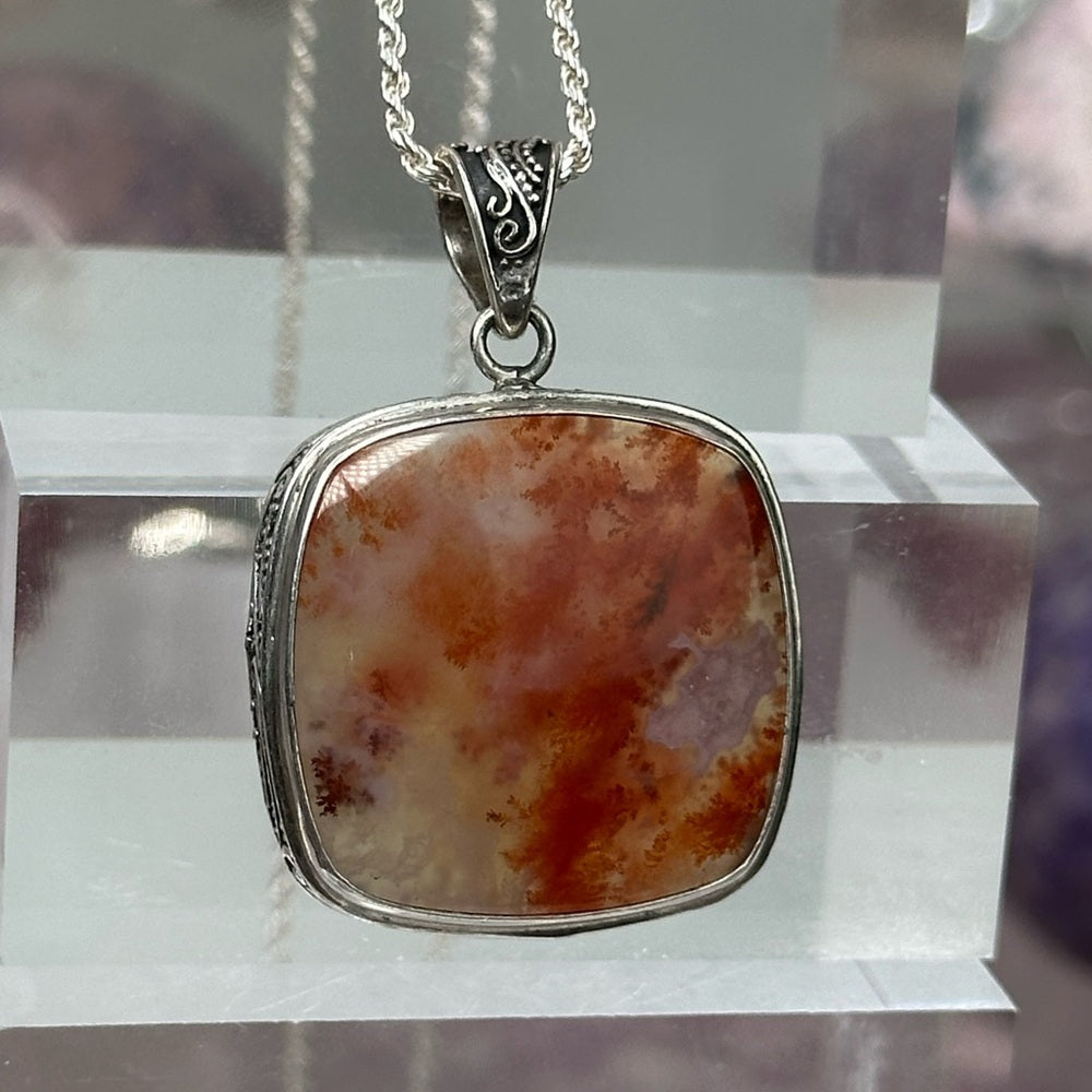 Caray plume agate from California CA01