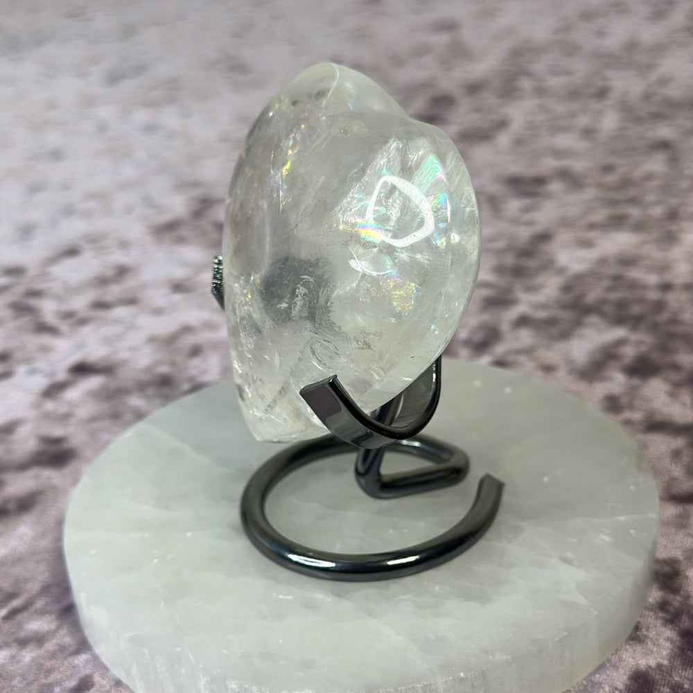 Clear Quartz Heart - CQH08