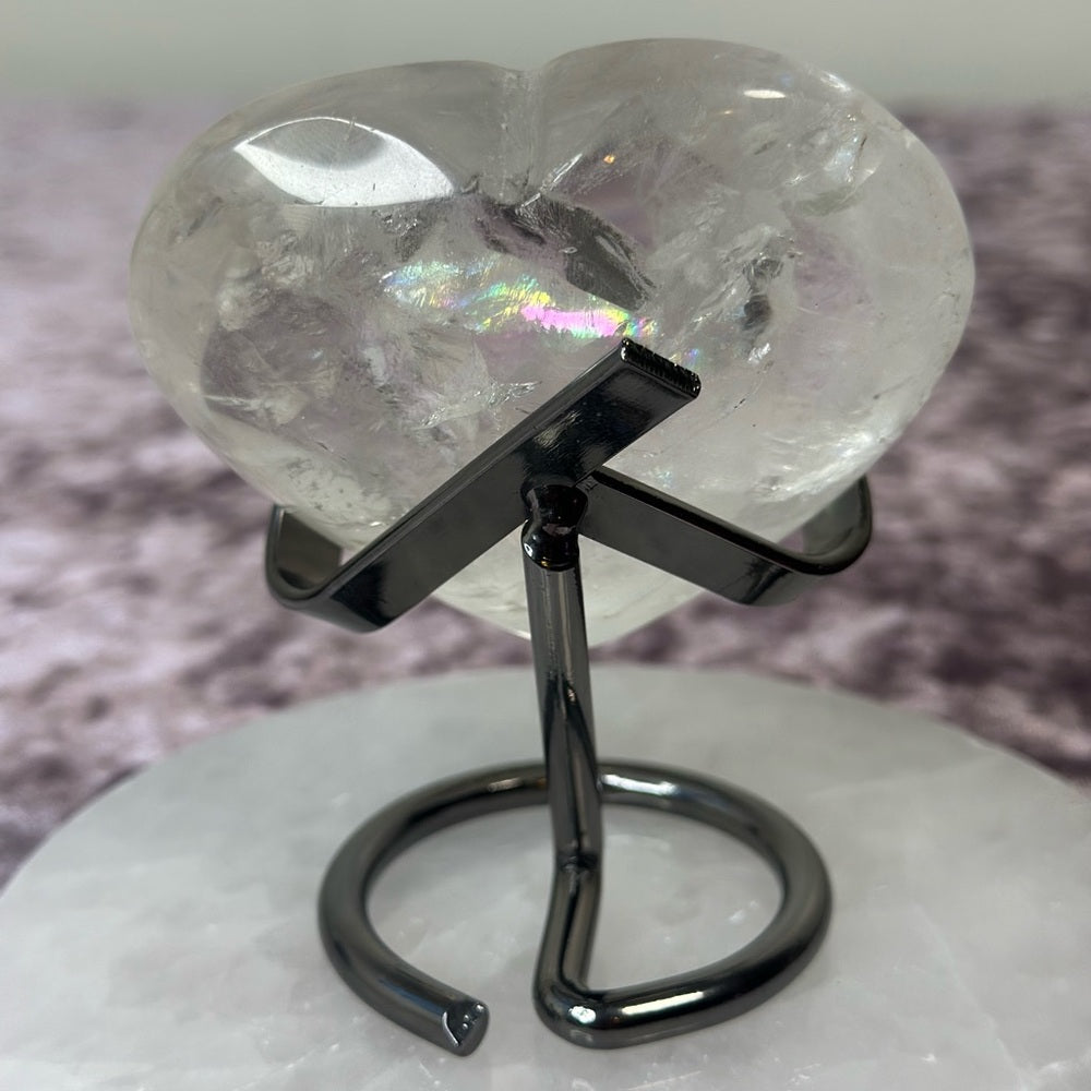 Clear Quartz Heart - CQH08