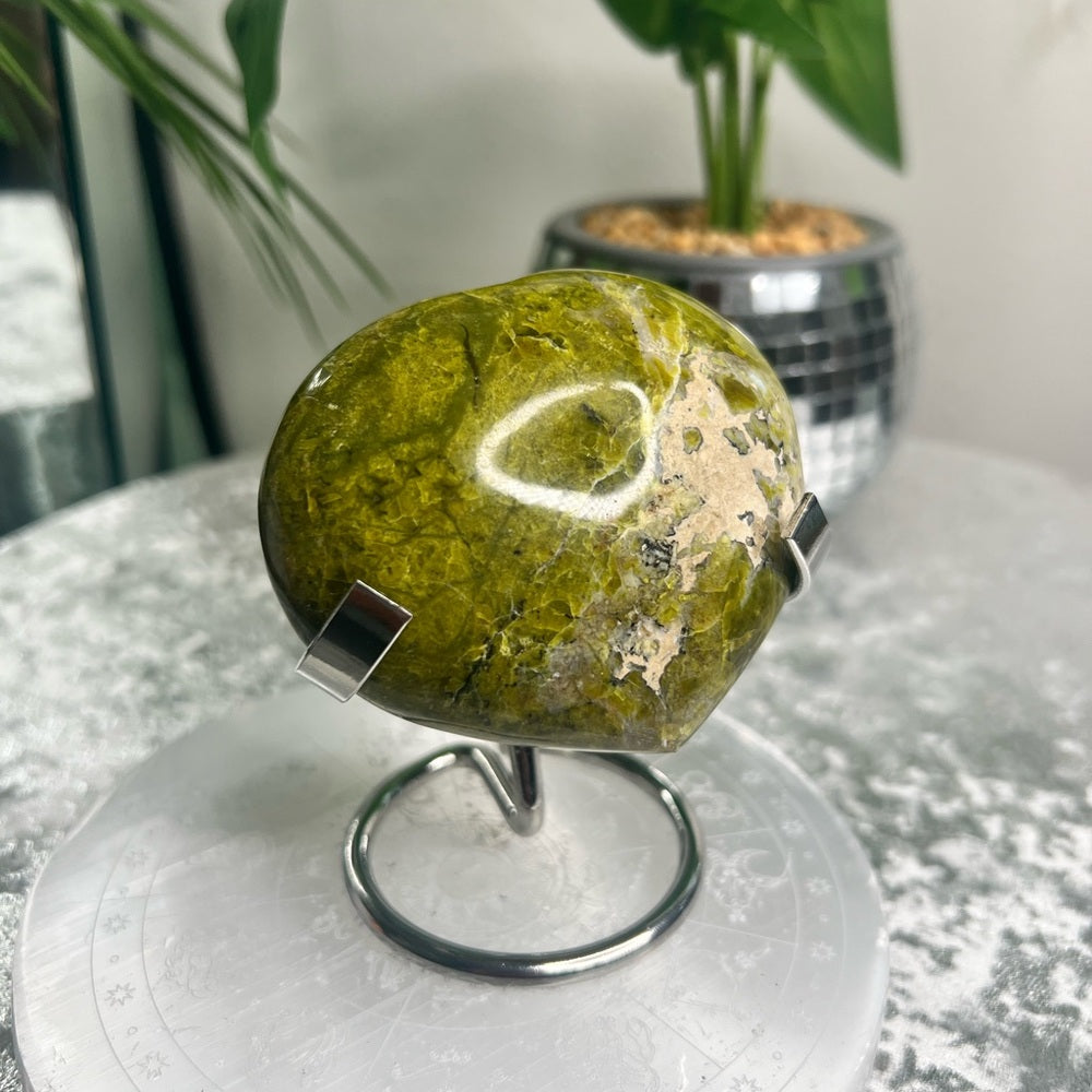 Green Opal Heart - GOH03