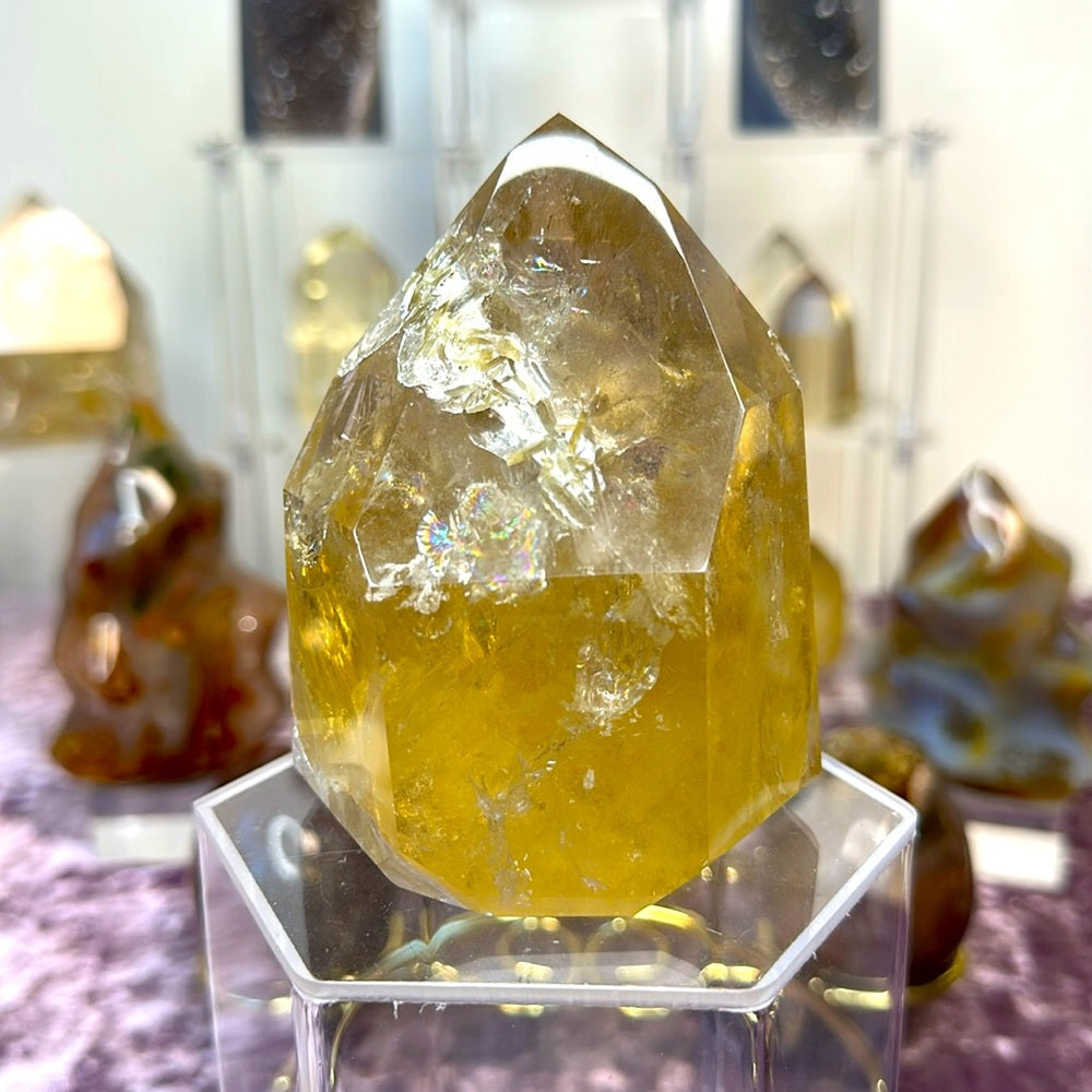 Citrine with mica - CCR011