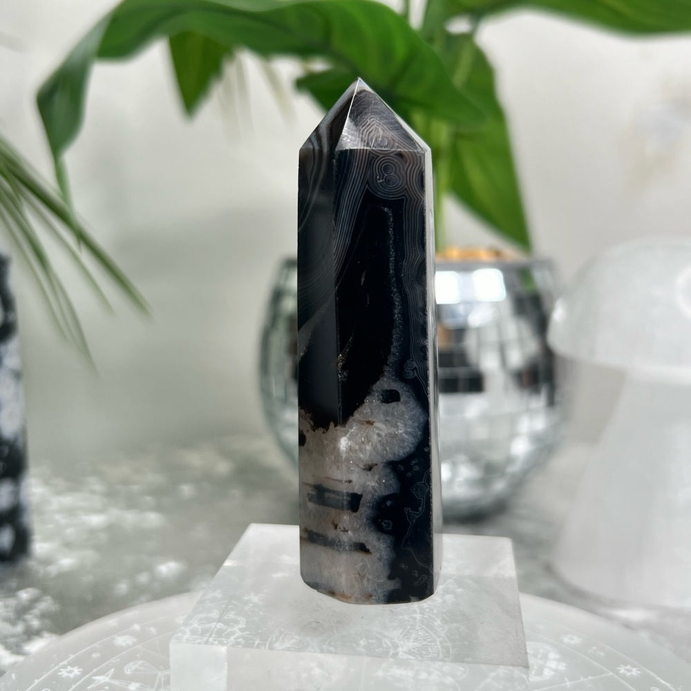 Black Sardonyx Tower- BST02