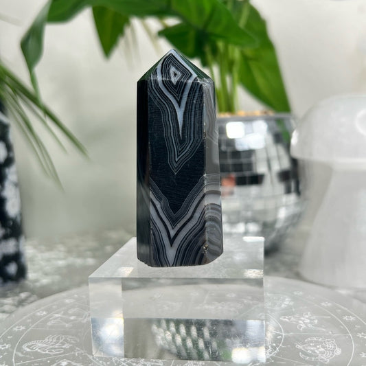 Black Sardonyx Tower- BST03