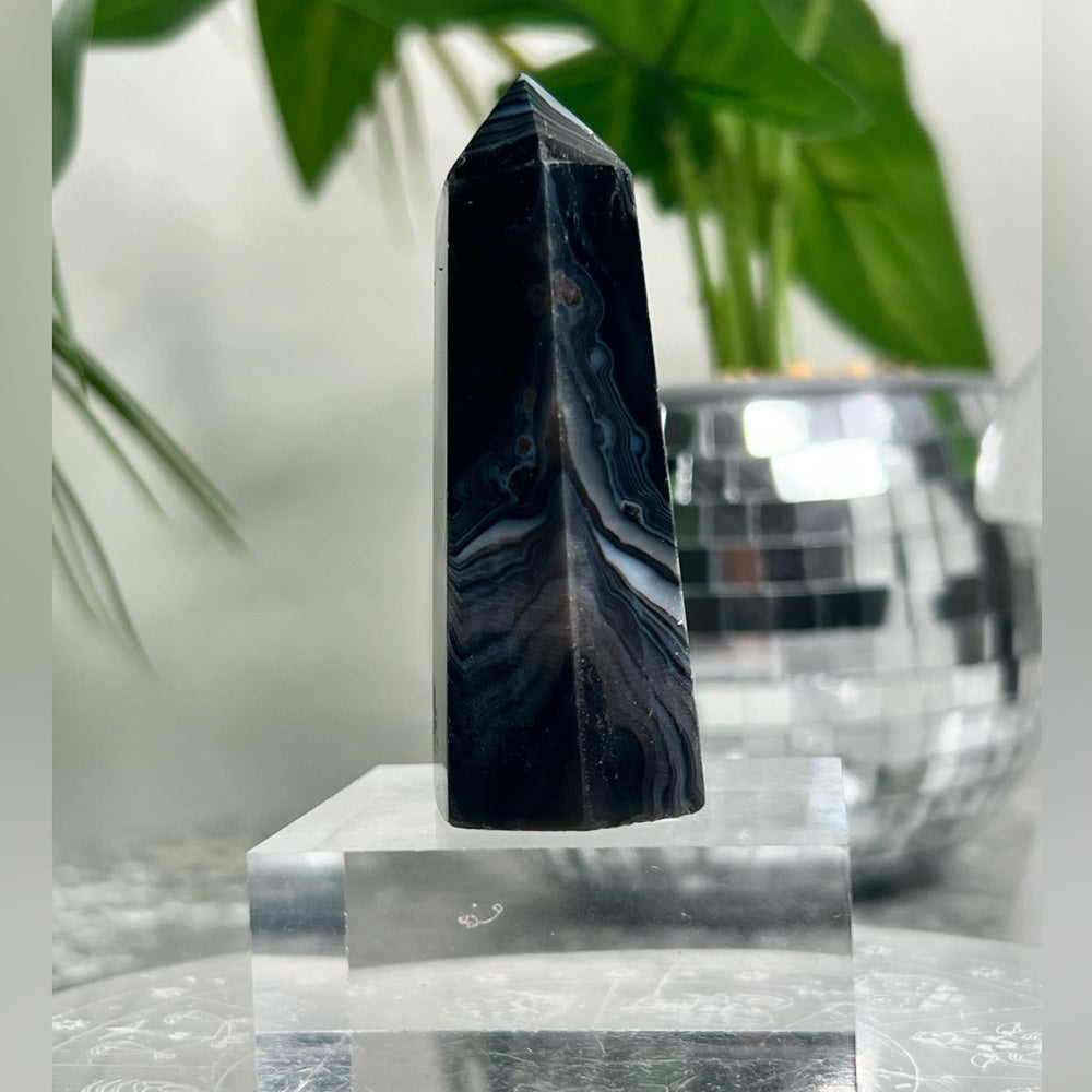 Black Sardonyx Tower- BST03