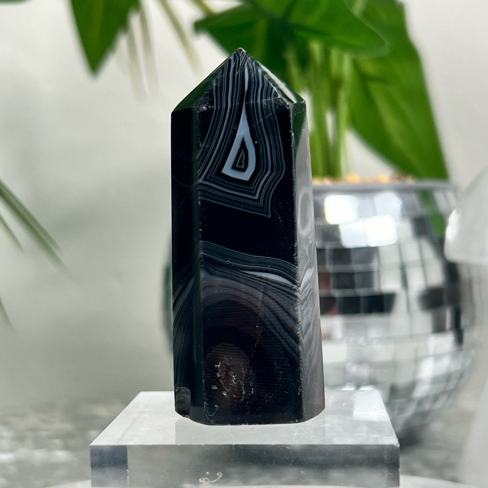 Black Sardonyx Tower- BST03
