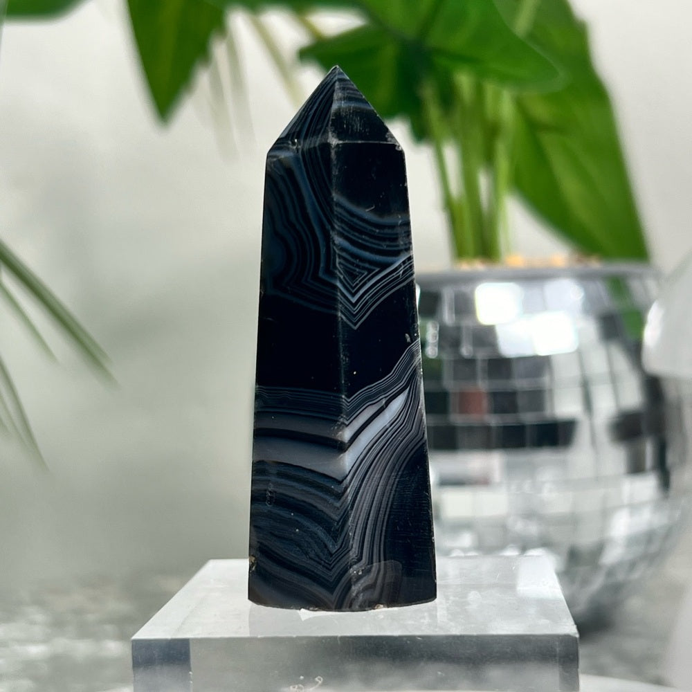 Black Sardonyx Tower- BST03