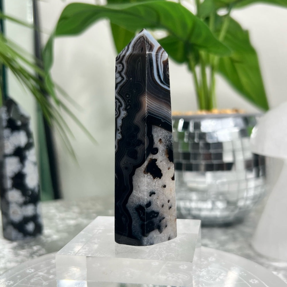 Black Sardonyx Tower- BST02