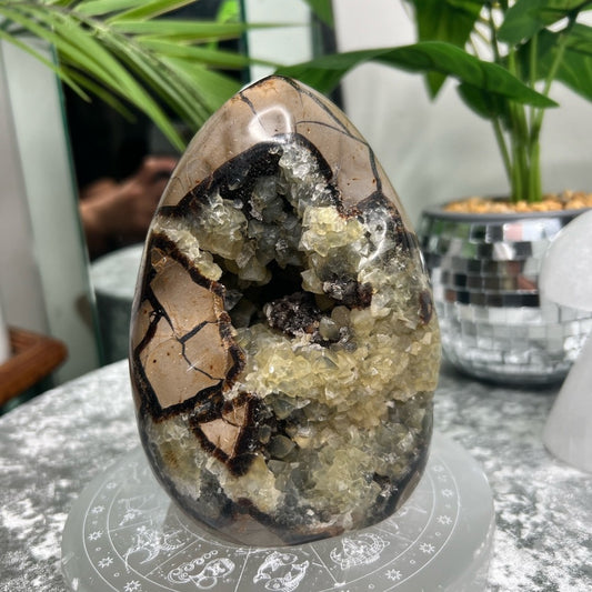 Septarian W Calcite Freeform- SF08