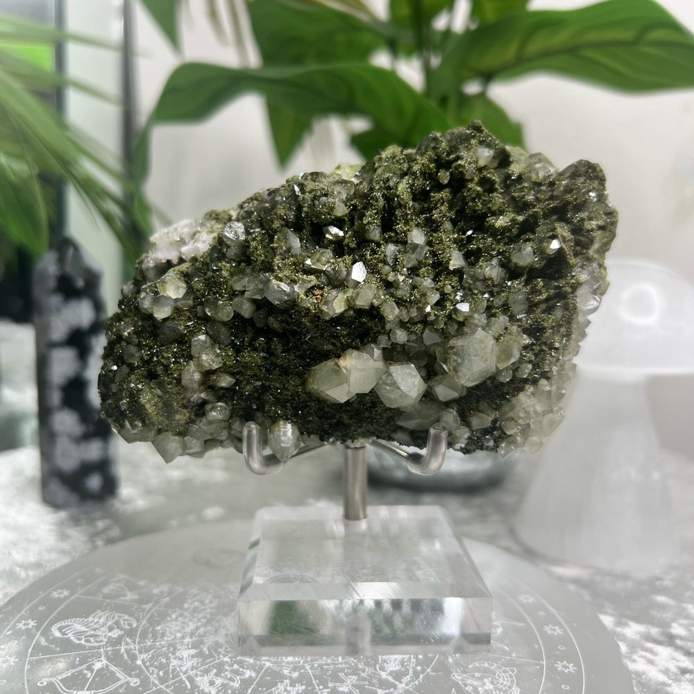 Epidote Quartz From Turkey- EQT01