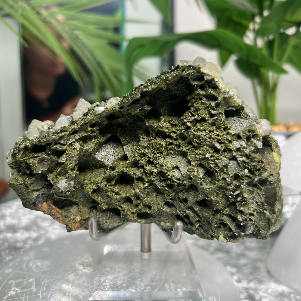 Epidote Quartz From Turkey- EQT01