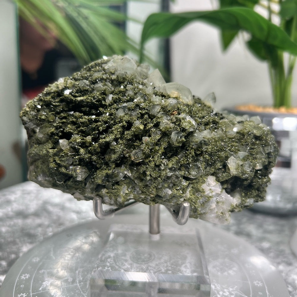 Epidote Quartz From Turkey- EQT01