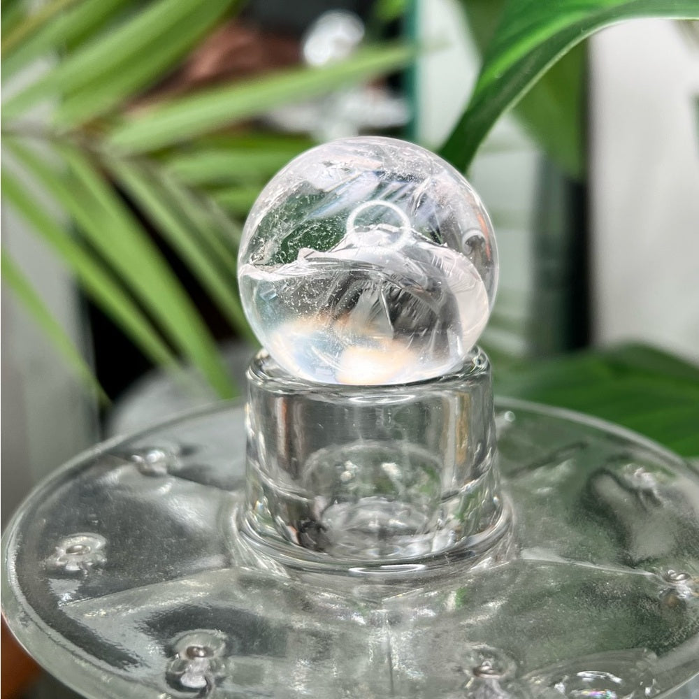 Rainbow Clear Quartz Sphere- RCQS2