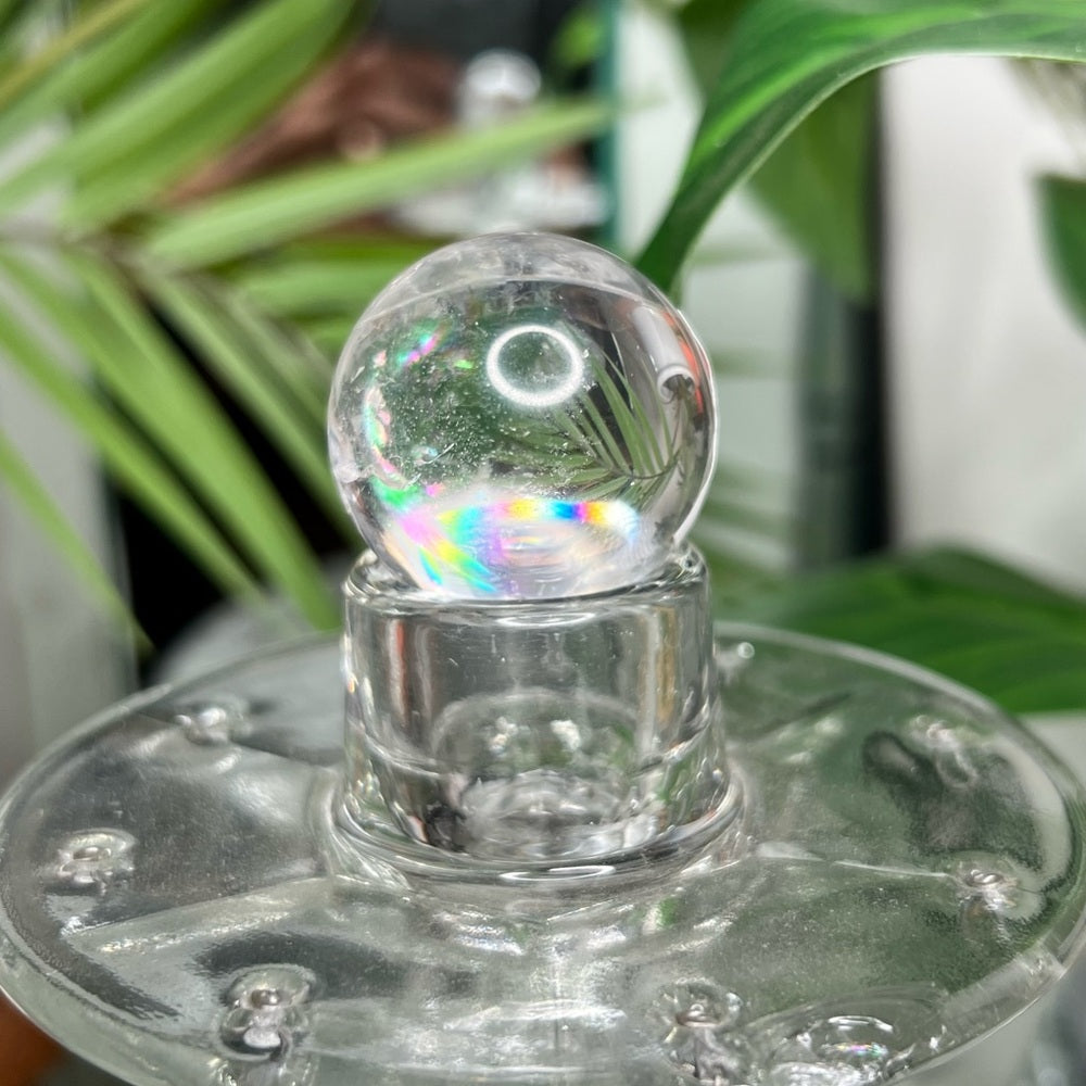 Rainbow Clear Quartz Sphere- RCQS2