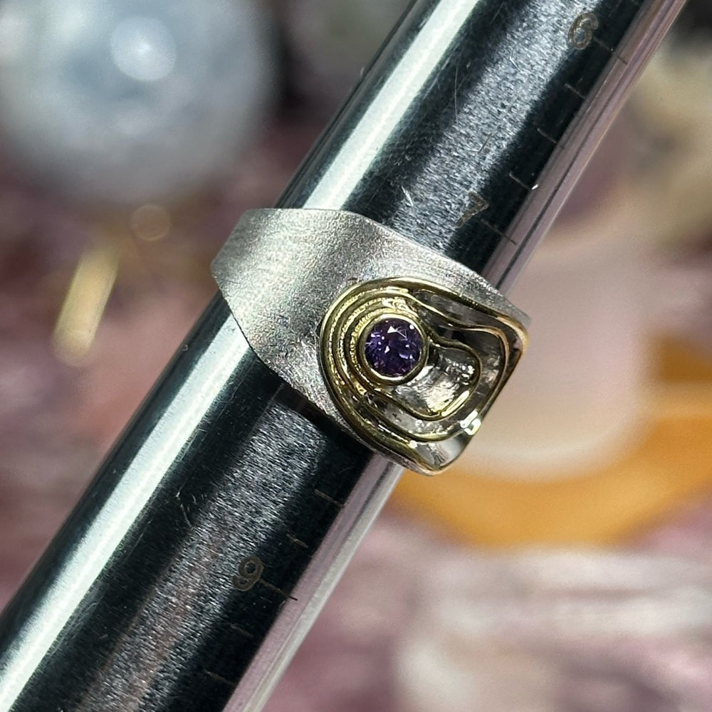 Amethyst ring size 8