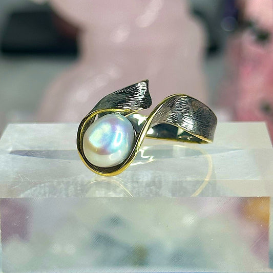 Pearl ring size 9