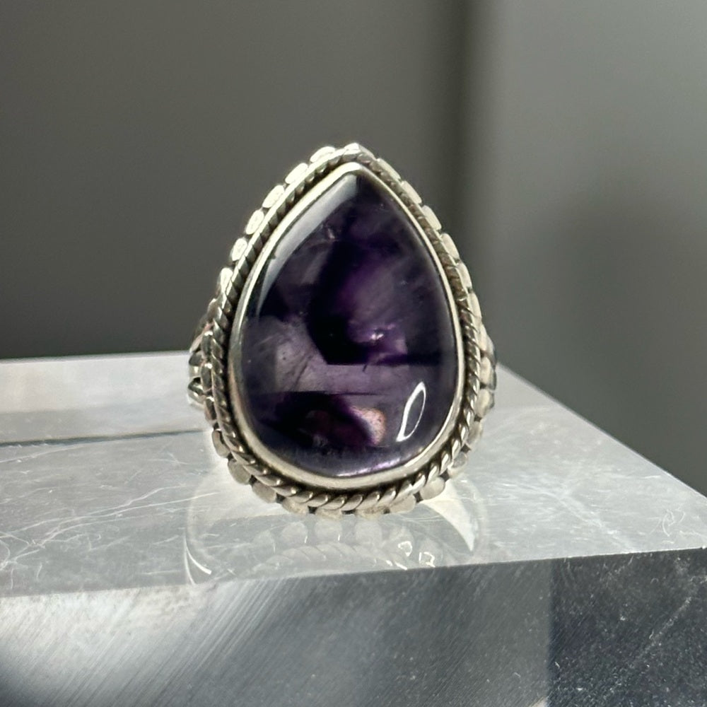 Amethyst ring size 6.5