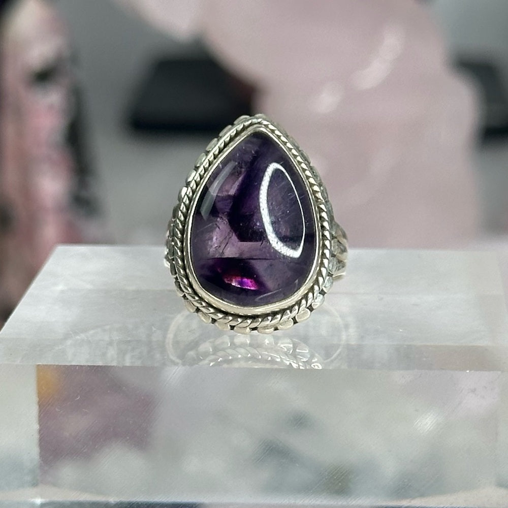 Amethyst ring size 6.5