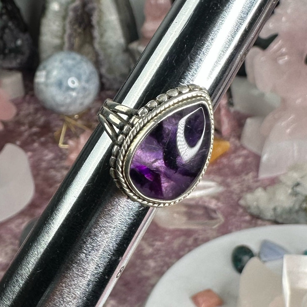 Amethyst ring size 6.5