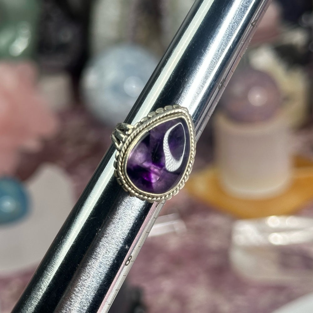 Amethyst ring size 6.5