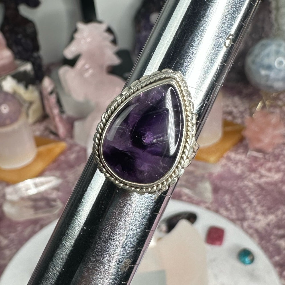 Amethyst ring size 6.5