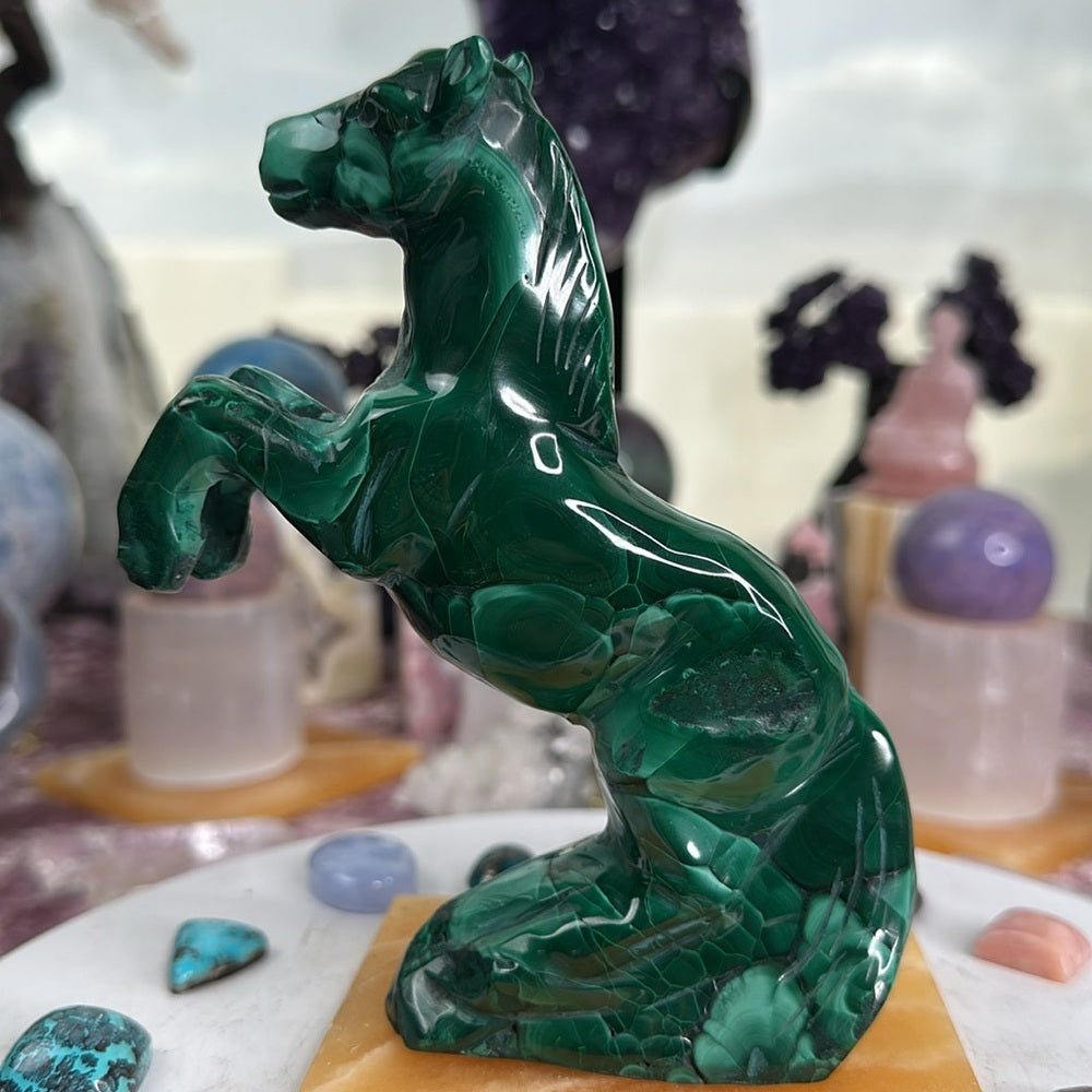 Malachite Horse MH01