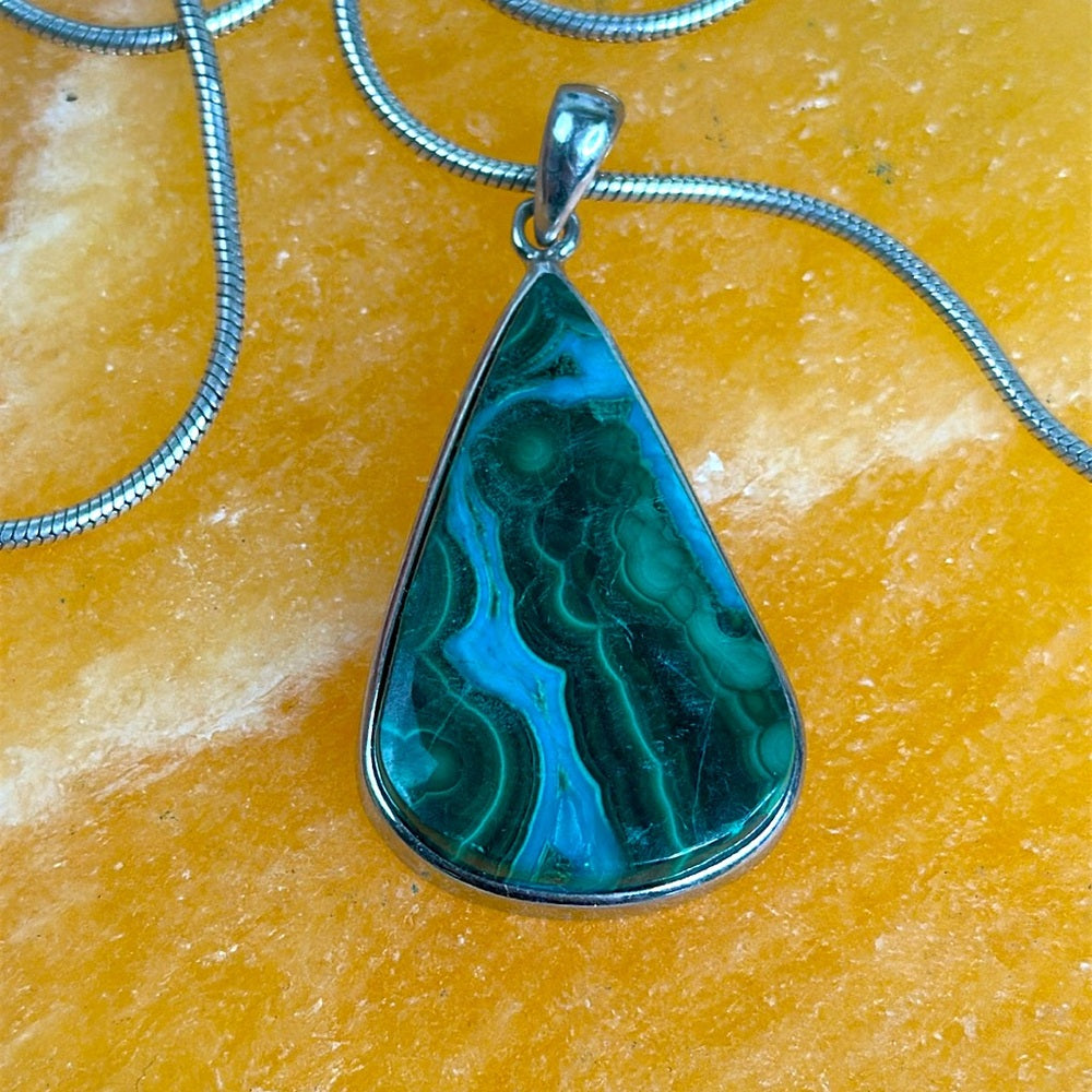 Malachite Chrysocolla Necklace MCN02