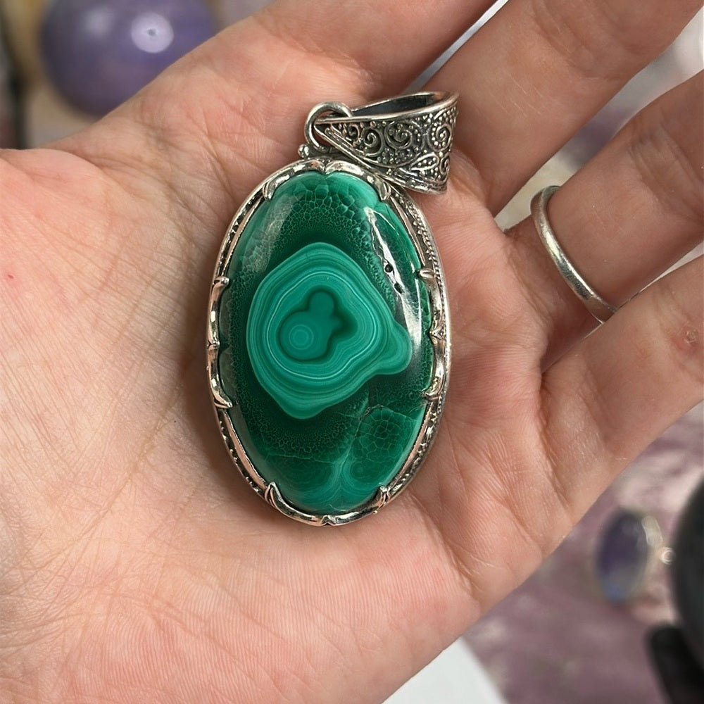 Malachite Pendant MP01