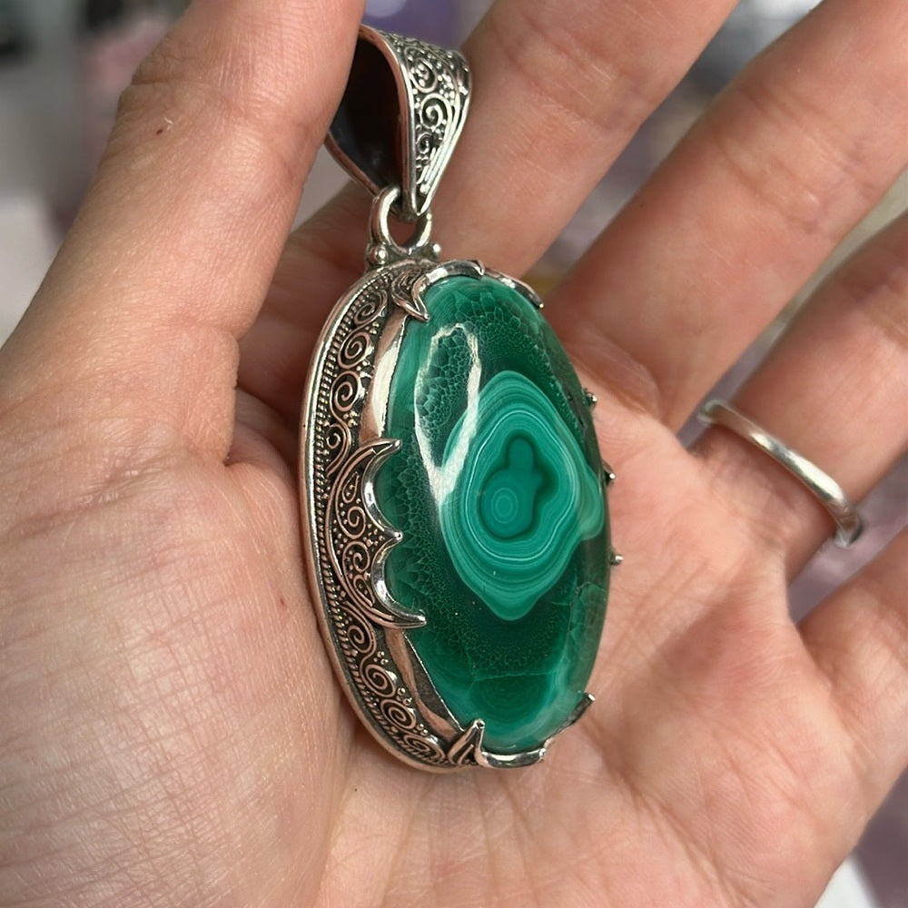 Malachite Pendant MP01