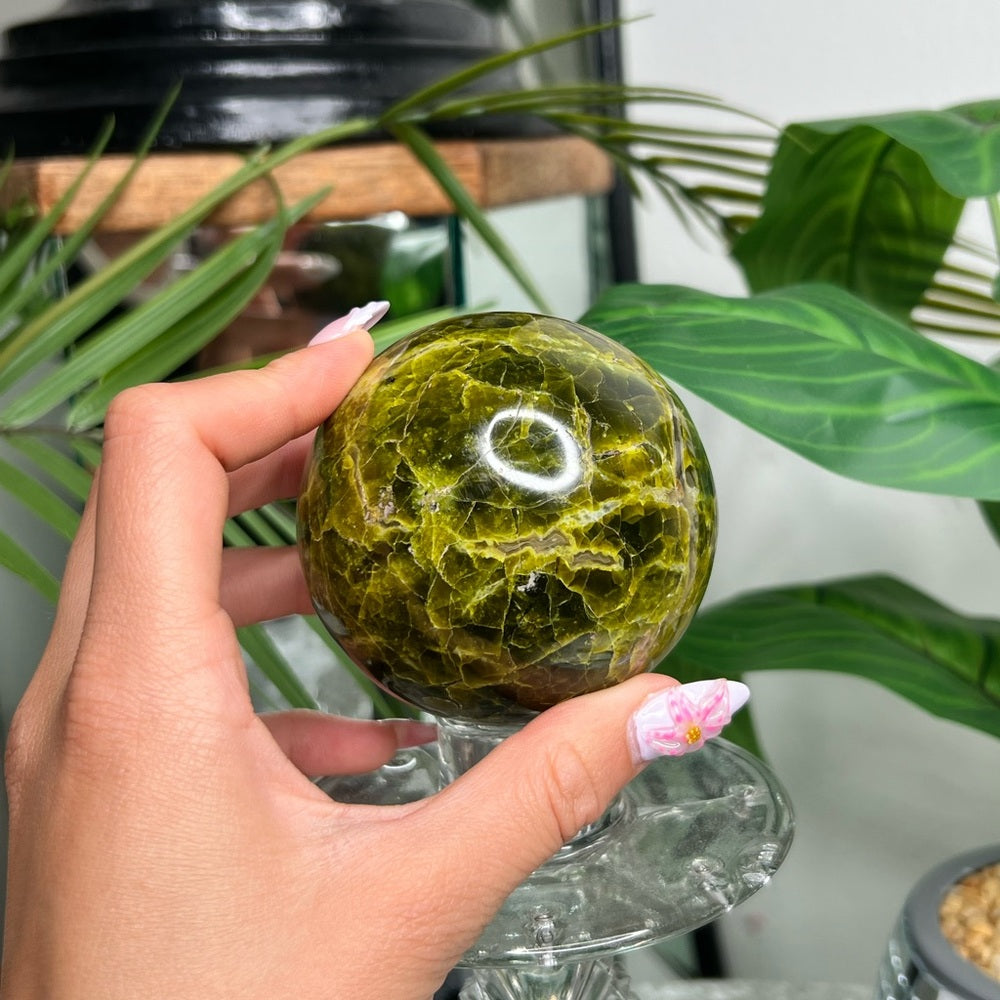 Green Opal Sphere- GOS1