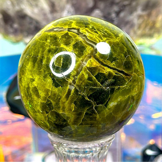 Green Opal Sphere- GOS1