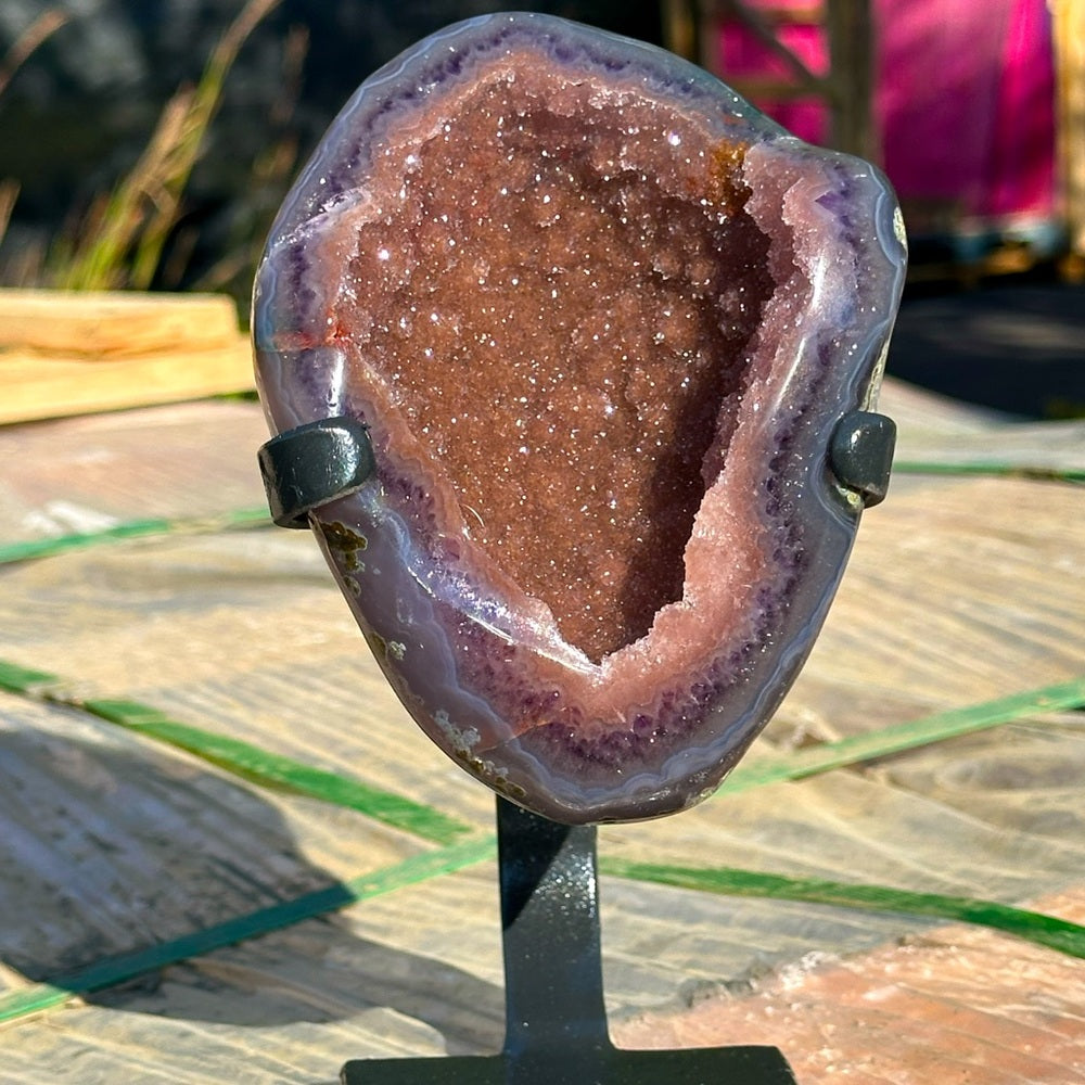 Sugar Druzy Rainbow Amethyst 💜🌈 SDRA01