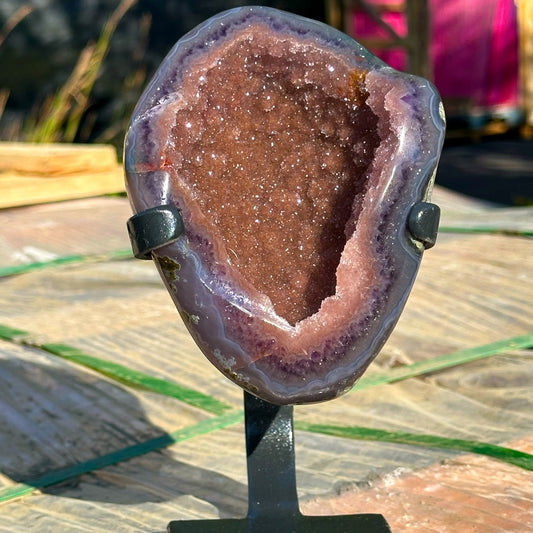 Sugar Druzy Rainbow Amethyst 💜🌈 SDRA01