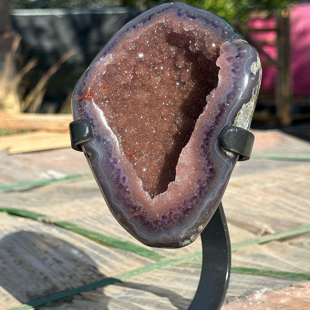 Sugar Druzy Rainbow Amethyst 💜🌈 SDRA01