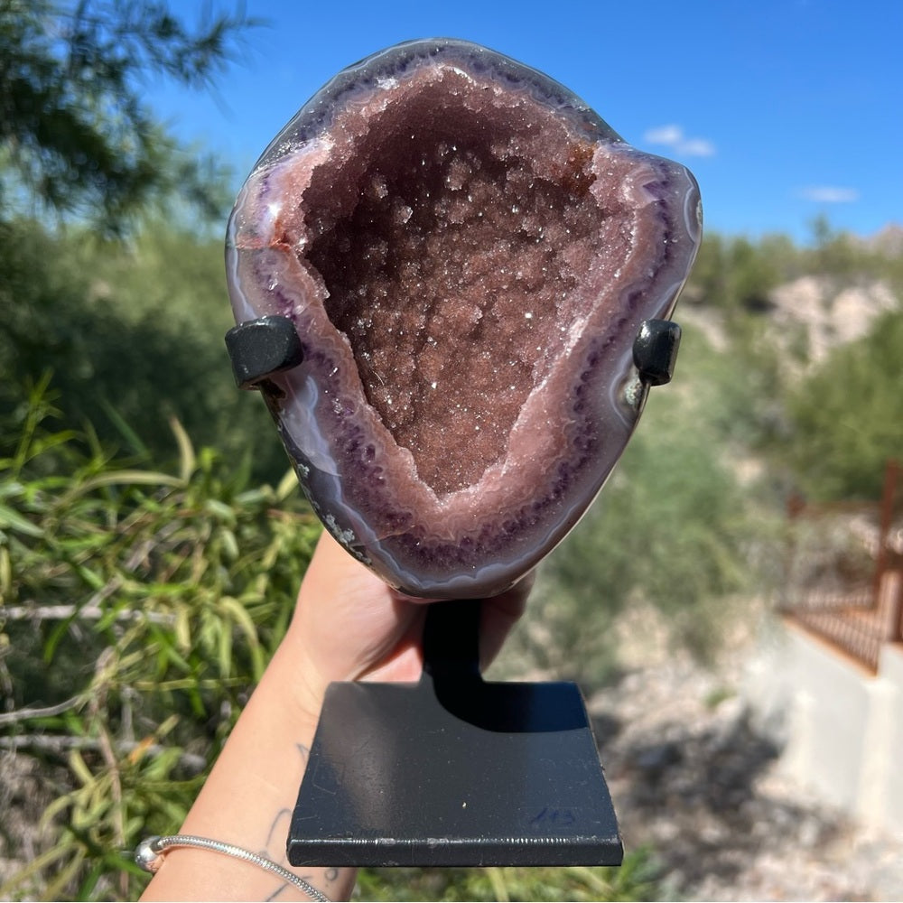 Pink and Purple Druzy Amethyst 💗💎 PDA25