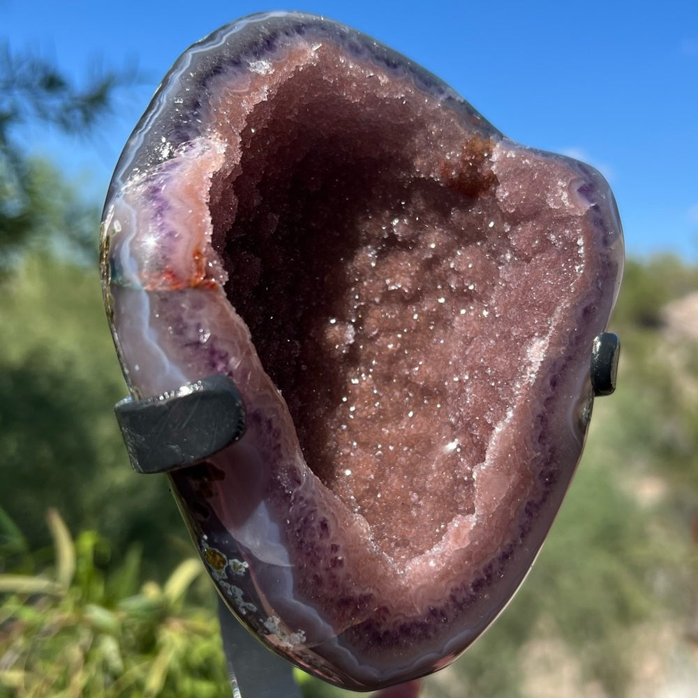 Pink and Purple Druzy Amethyst 💗💎 PDA25