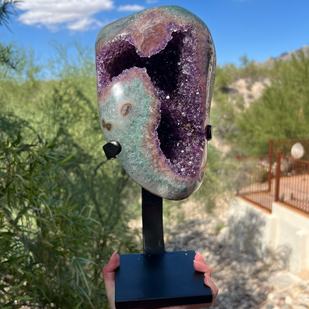 Pink Green Purple Amethyst 💜💎 PGA14