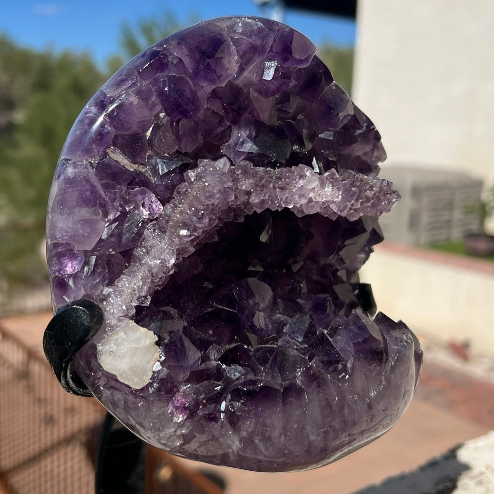 Druzy Flower Amethyst Statement Piece 💜✨ DFA06