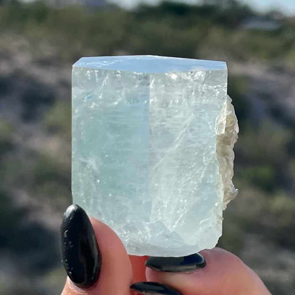 Beautiful Aquamarine Chunk 💎✨🤍 AC01