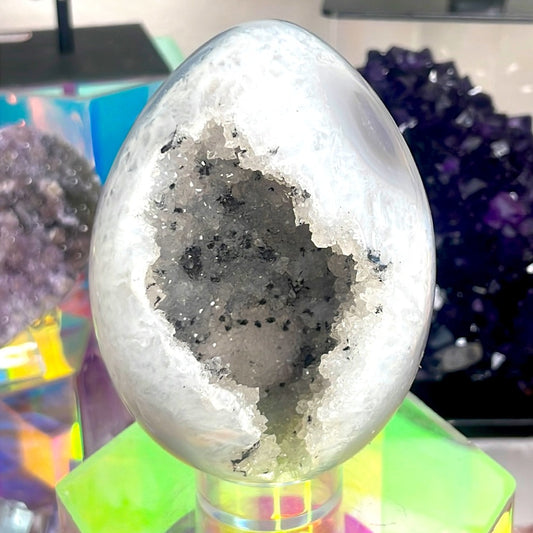Druzy Egg 💎✨🤍 DE01