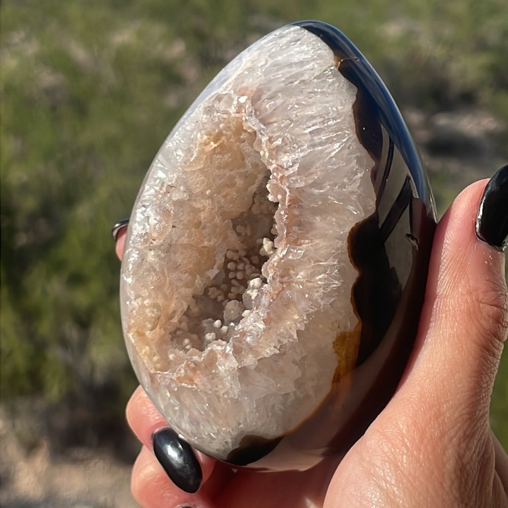 Druzy Egg 💎✨🤍 DE02