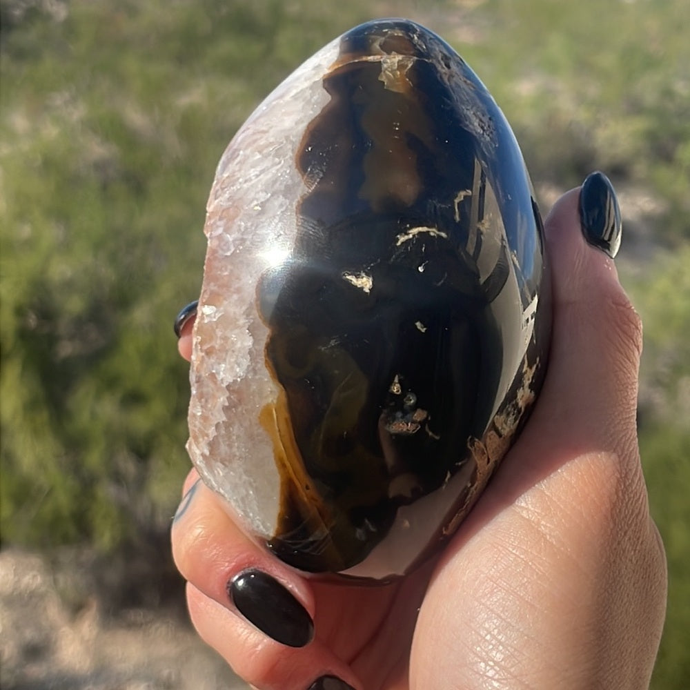 Druzy Egg 💎✨🤍 DE02