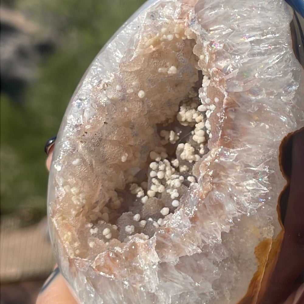 Druzy Egg 💎✨🤍 DE02
