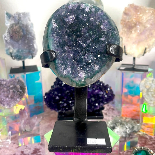 Purple Amethyst with Green Banding 💗✨ PAG16