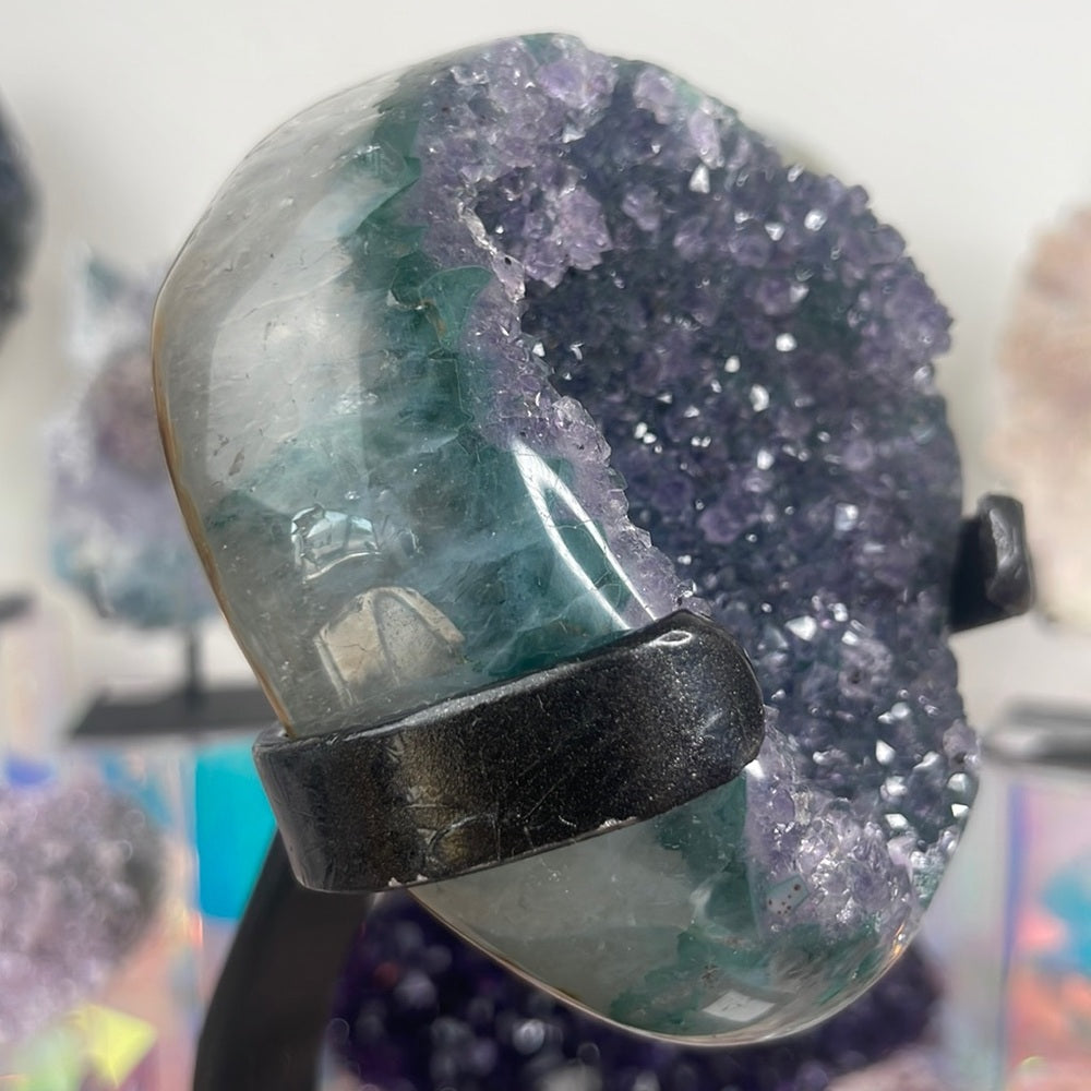 Purple Amethyst with Green Banding 💗✨ PAG16