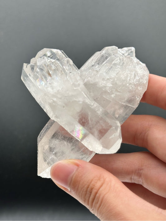 Arkansas Clear Quartz Elestial Cluster 🫧🤍🫧 ACQ17