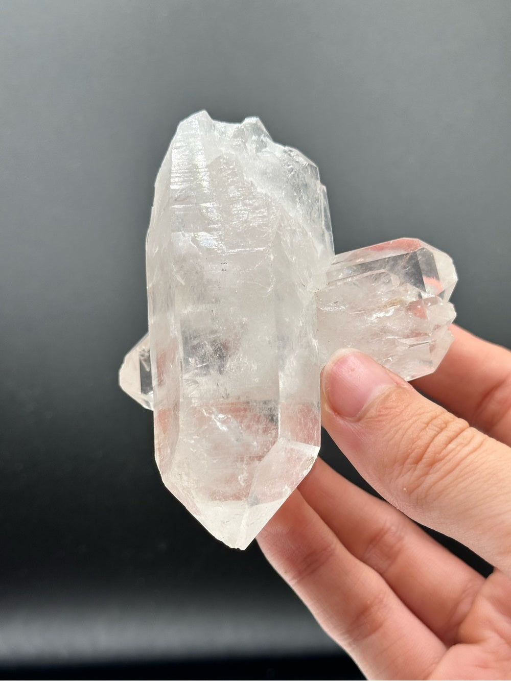 Arkansas Clear Quartz Elestial Cluster 🫧🤍🫧 ACQ17